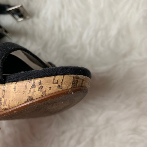 {Deb} Black Sandal Heels - Picture 5 of 6